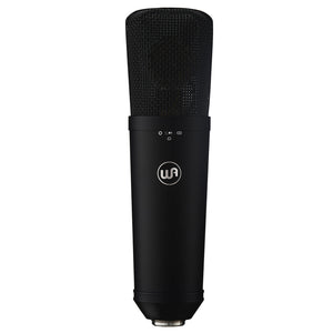 Warm Audio WA-87 R2B LDC Microphone - Black Color with Shock Mount, Hard Mount & Wood Box