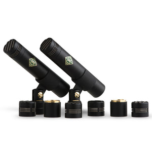 Soyuz Microphones 013 FET Matched Pair - Small Diaphragm Condenser Microphones (Black / All Capsules)