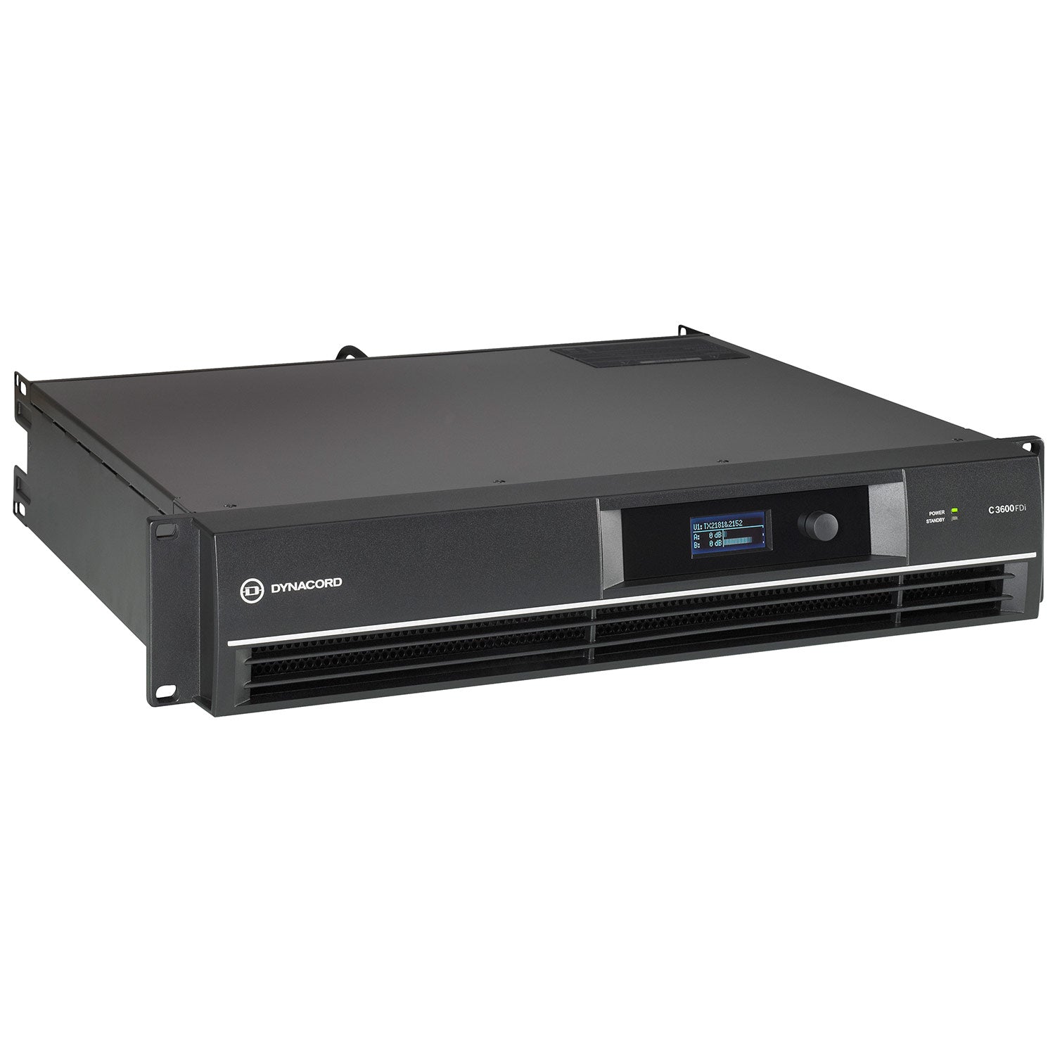 Dynacord C3600FDI 2-Channel 2x1800W Installation DSP Power Amplifier