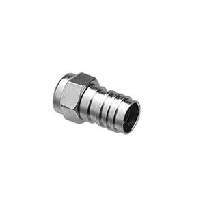 Emerson 25-7030 Female Connector with 1/2" Crimp Ring - 75 Ohm