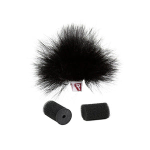 Rycote 75265 Ristretto Mini Lavalier Windjammer (Single) - Black