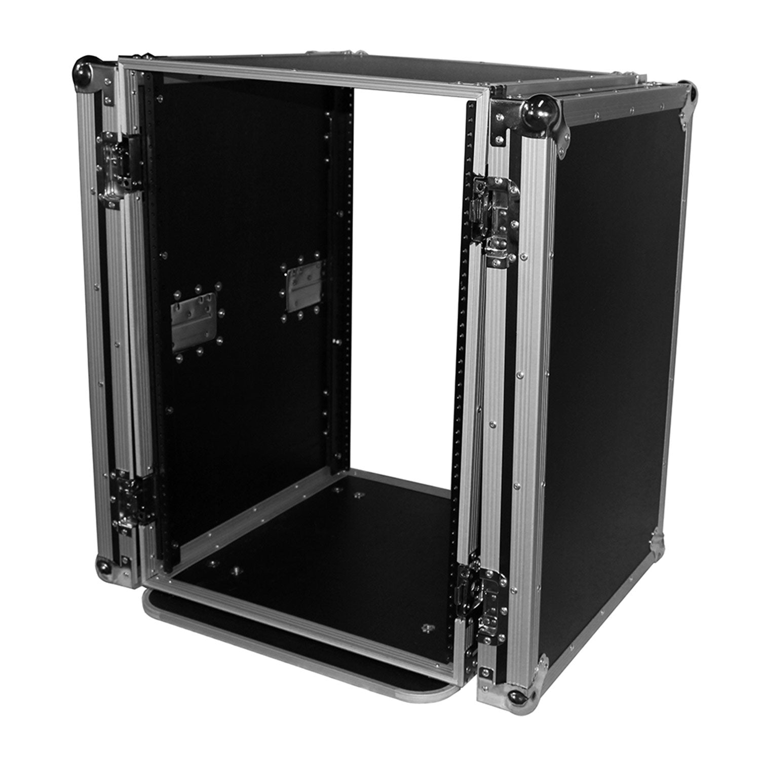 ProX T-16RSS - 16U Vertical Rack, 4" Blue Casters