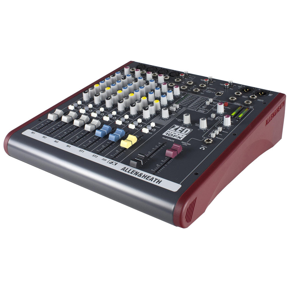 Allen and Heath ZED-60-10FX Compact Live/Recording Mixer (with USB and FX)