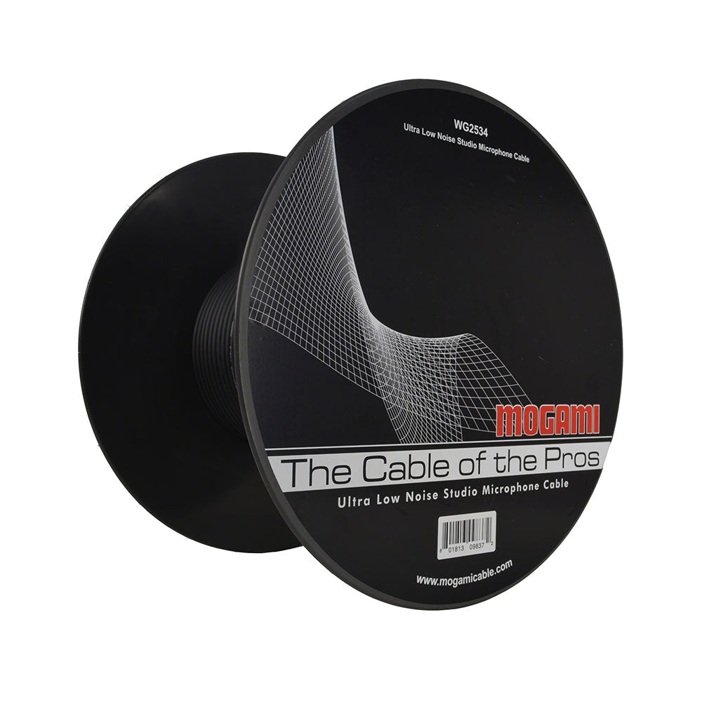 Mogami W2534 Neglex Quad-Conductor Balanced Audio Cable (Red/Per Foot)