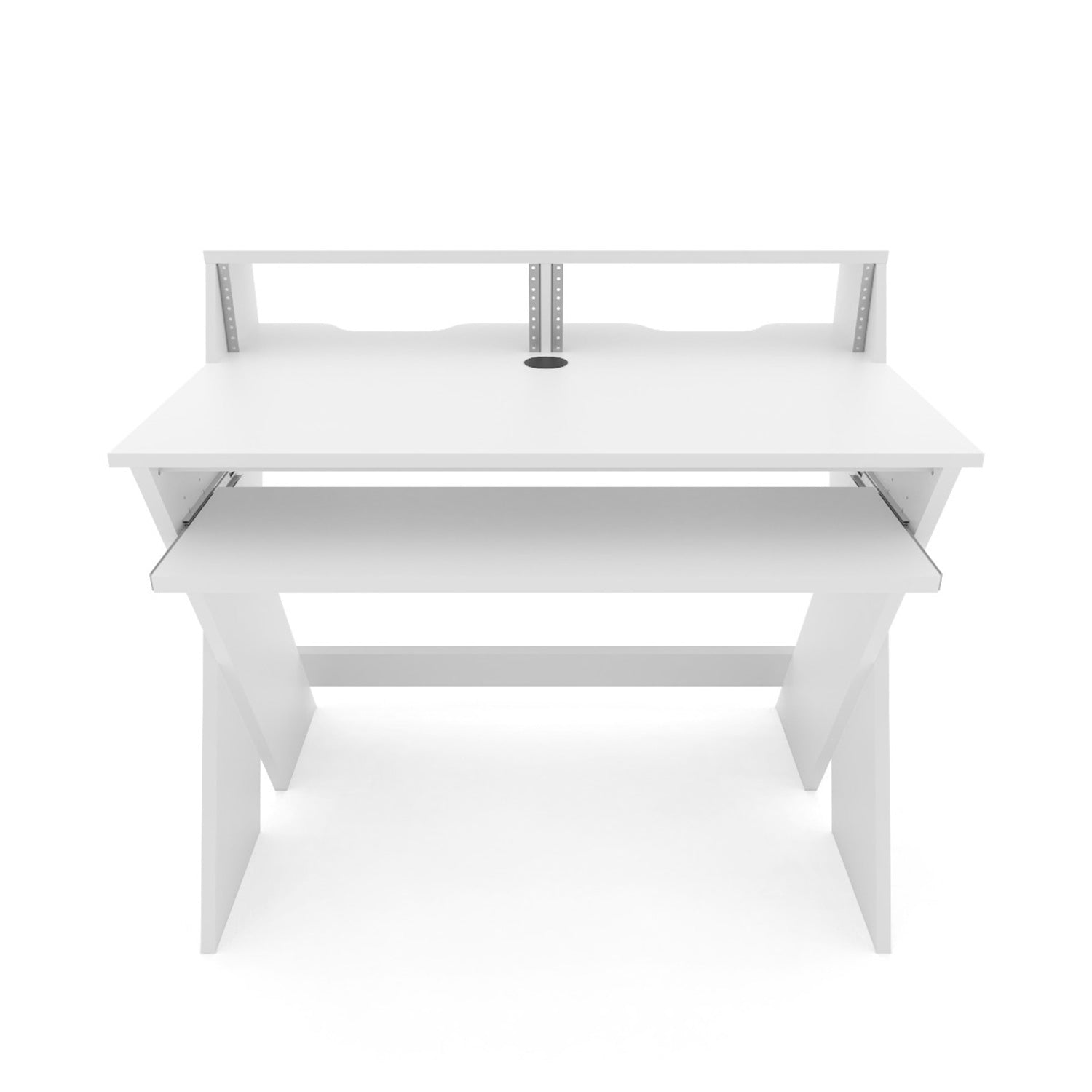 Glorious Sound Desk Compact - Studio or Editing Workstation (White)