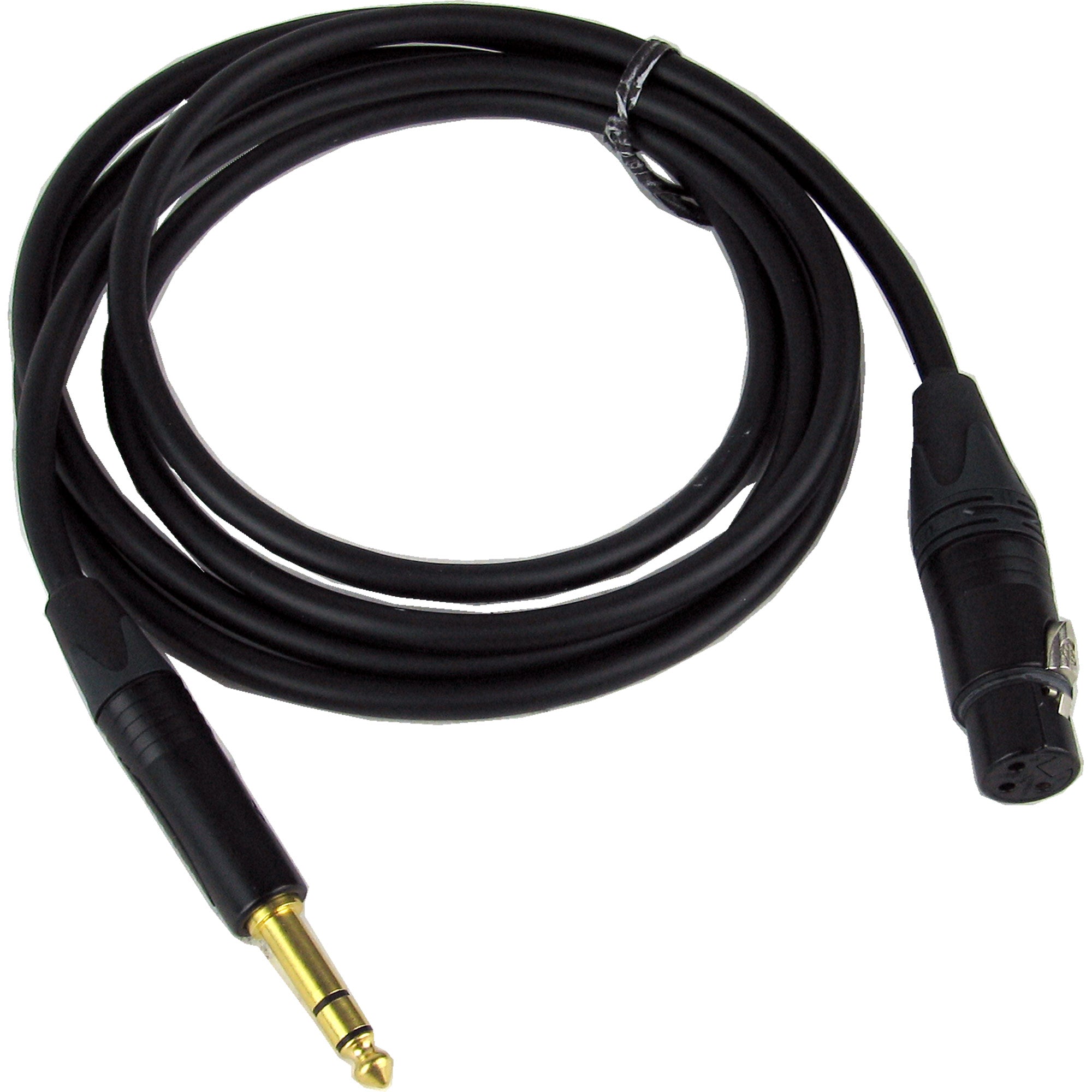 Redco NC3FXX/NP3X-06BE XLR Female to 1/4 TRS Cable (6 Foot)