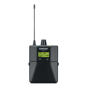 Shure P3RA Bodypack Receiver for PSM300 Systems (H20 Band - 518-542 MHz)