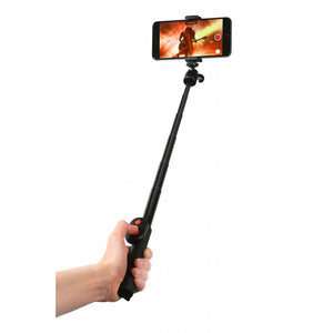 IK Multimedia iKlip GO - Compact Selfie Stick with Bluetooth Shutter