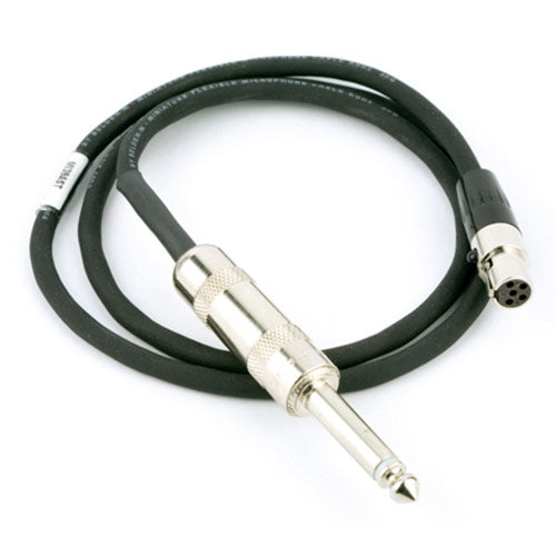 Lectrosonics MI39AST - 1/4 Straight Instrument to TA5F Adapter Cable
