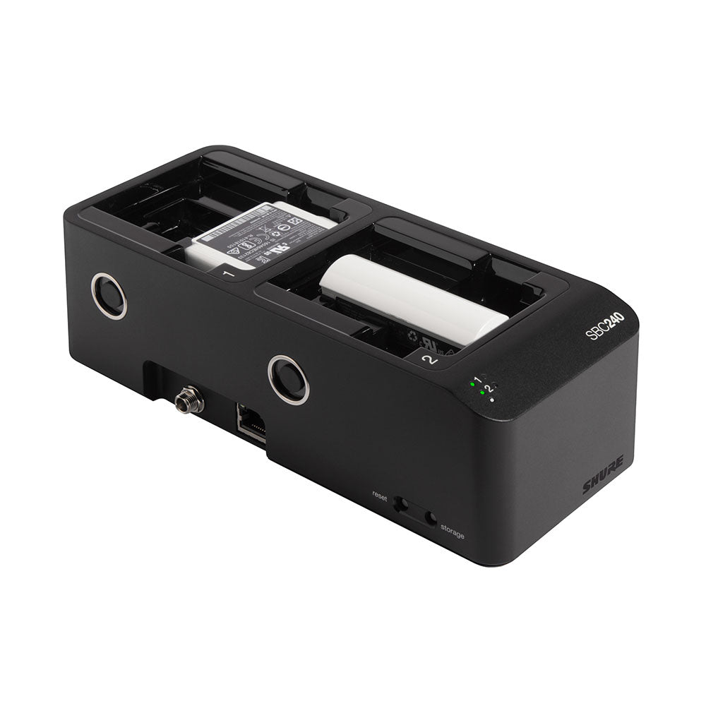 Shure SBC240 Networkable Battery Charger for ADX Transmitters