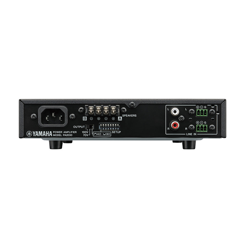 Yamaha PA2030a Install 70/100 Volt Power Amplifier