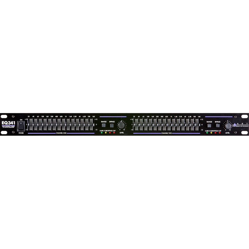 ART EQ-341 Dual 15 Band Stereo Graphic Equalizer