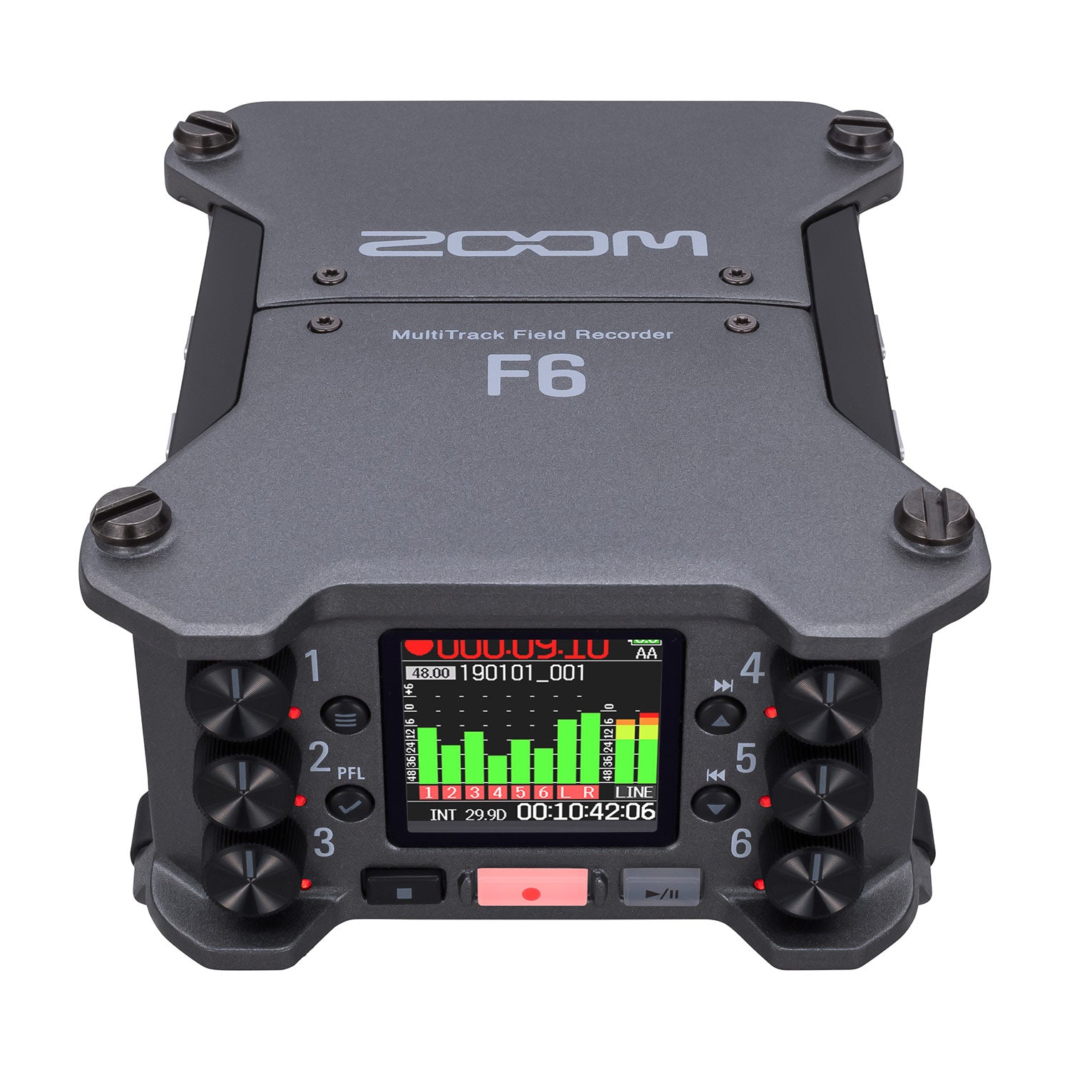 Zoom F6 Professional Multitrack Field Recorder