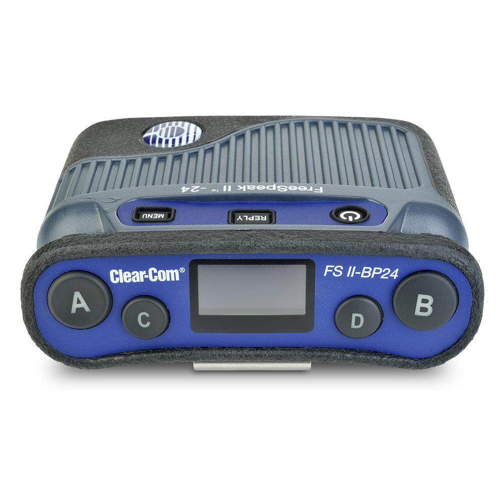 Clear-Com FSII-BP24-X4 FreeSpeak II 2.4 GHz Intercom Belt Pack (XLR4M)