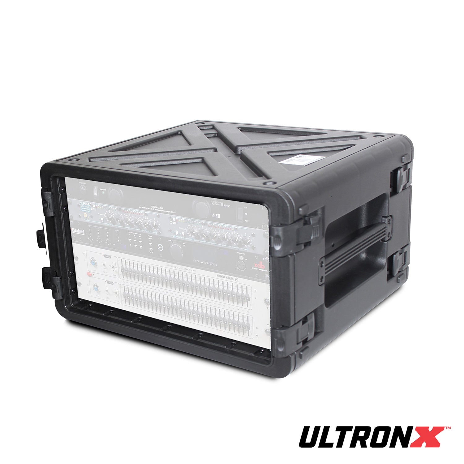 ProX XM-6U - VaultX 6U Rack Air-Tight, Water-Sealed ABS Case