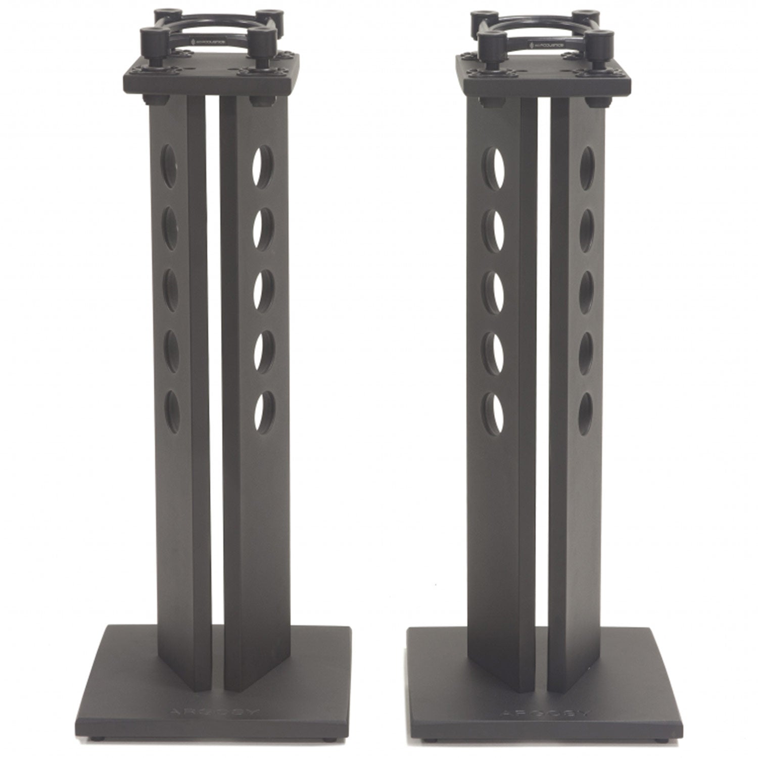 Argosy PAIR-420I-B 2) 42" I-Stands W/Isoacoustics Technology