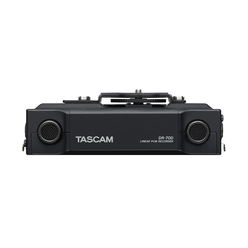 Tascam DR-70D Camera Mounted 4-Track Digital Field Recorder