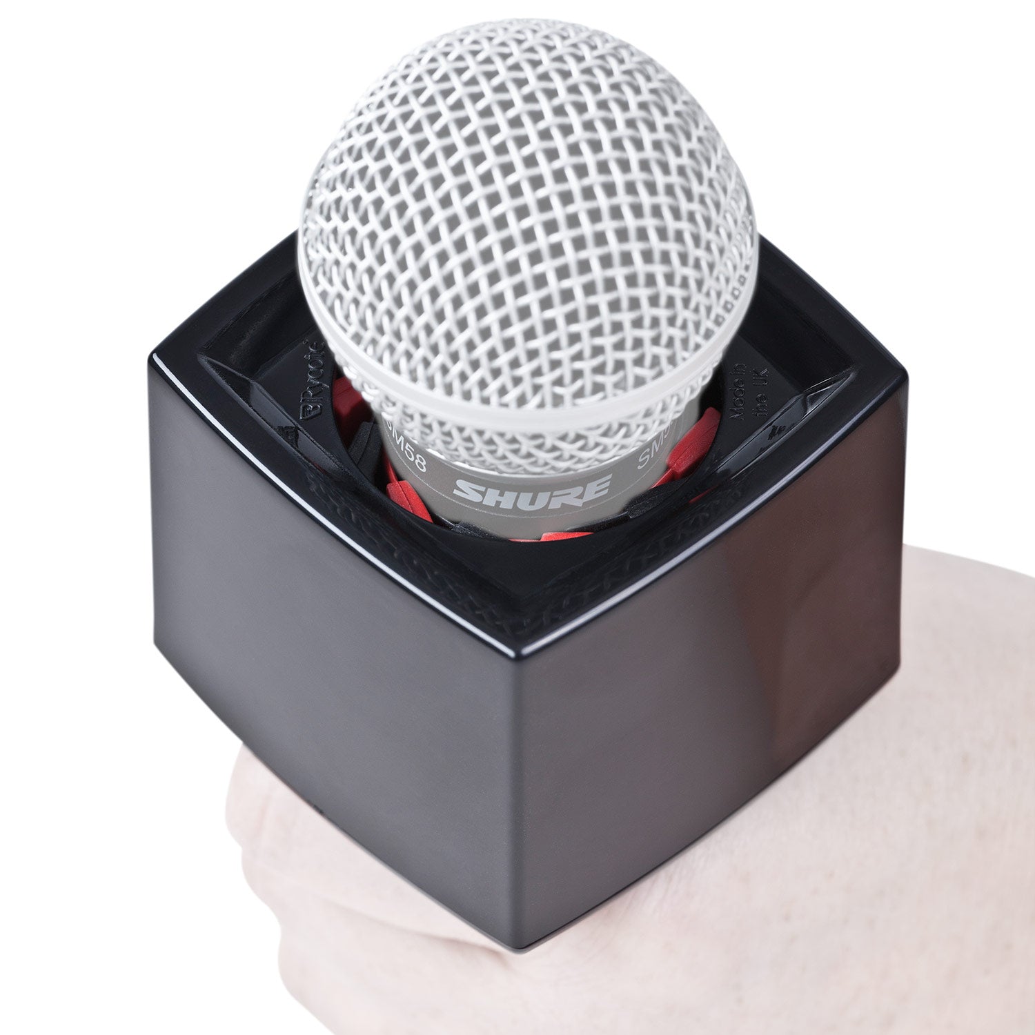 Rycote 76308 Square Black Mic Flag