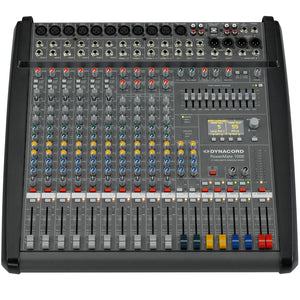 Dynacord PowerMate 1000-3 - 10-Channel Compact Powered Mixer