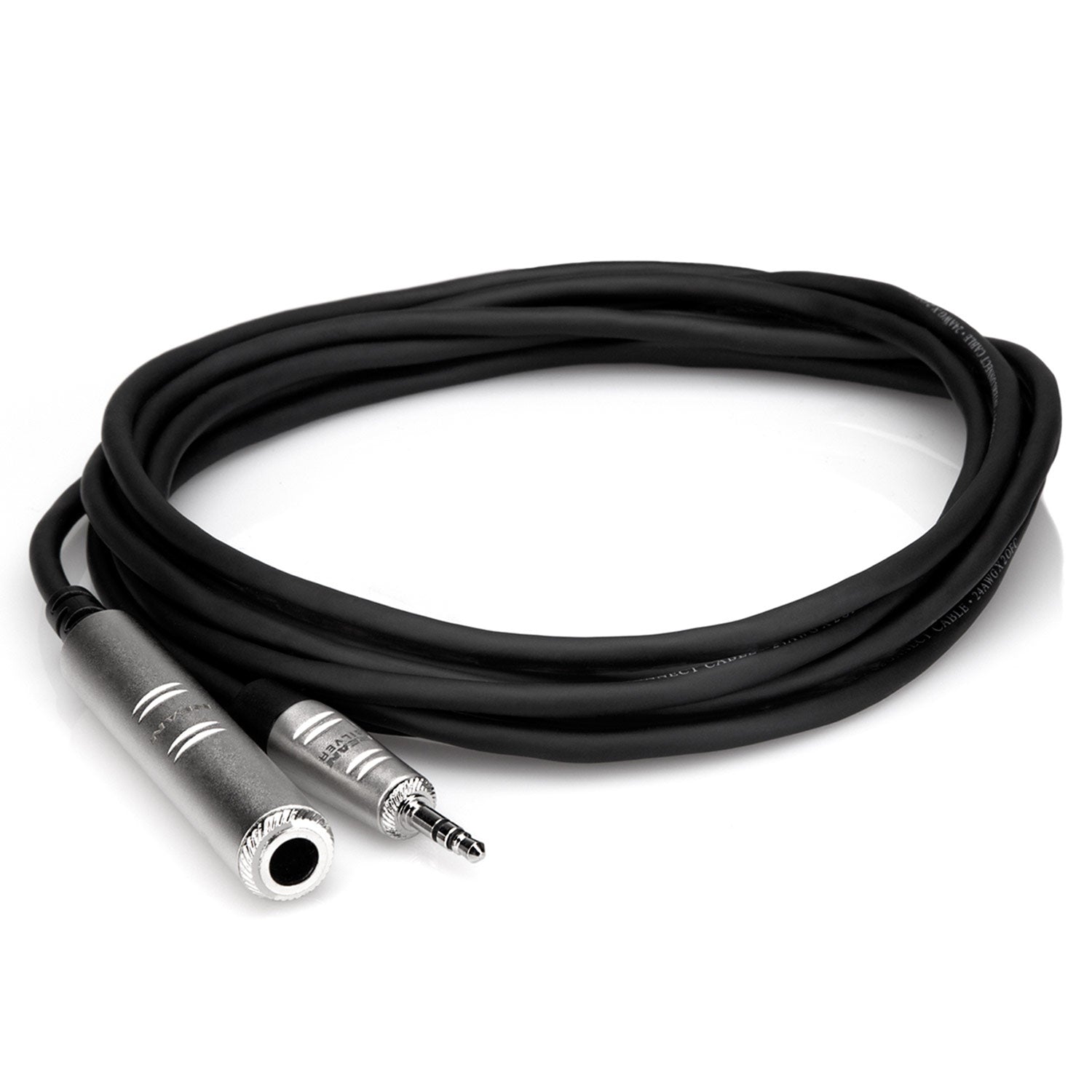 Hosa HXSM-005 Pro Headphone Adaptor Cable, REAN 1/4 inch TRS to 3.5 mm TRS, 5 feet