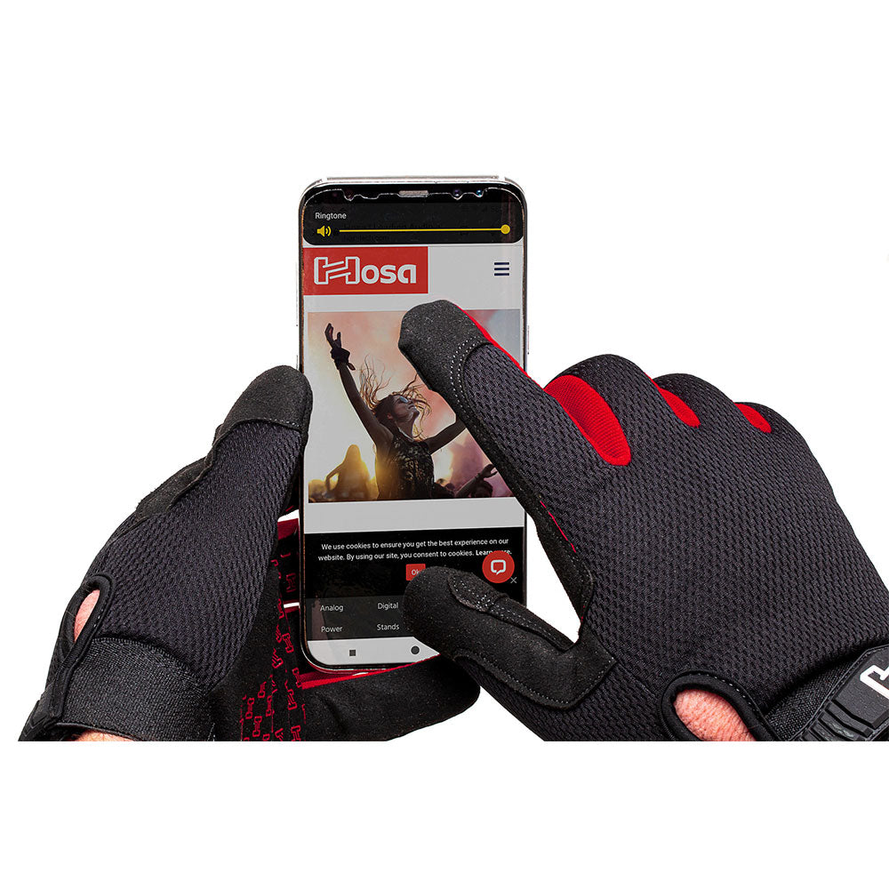 Hosa HGG-100-S - AV Work Gloves (Pair / Small)