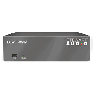 Stewart Audio DSP 4X4 - Compact DSP Processor and Matrix Mixer