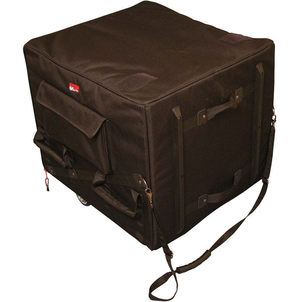 Gator G-SUB2225-24BAG Rolling Subwoofer Nylon Bag with Built in Casters