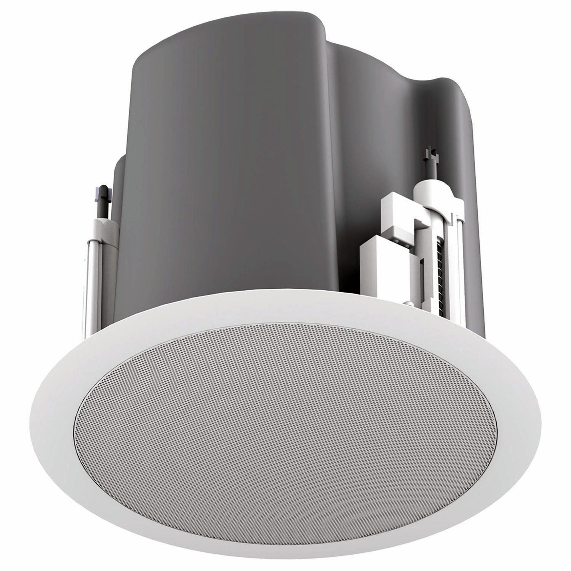 AtlasIED FAP63T-WEGR - 6.5-Inch Coaxial In-Ceiling Loudspeaker with Transformer (White)