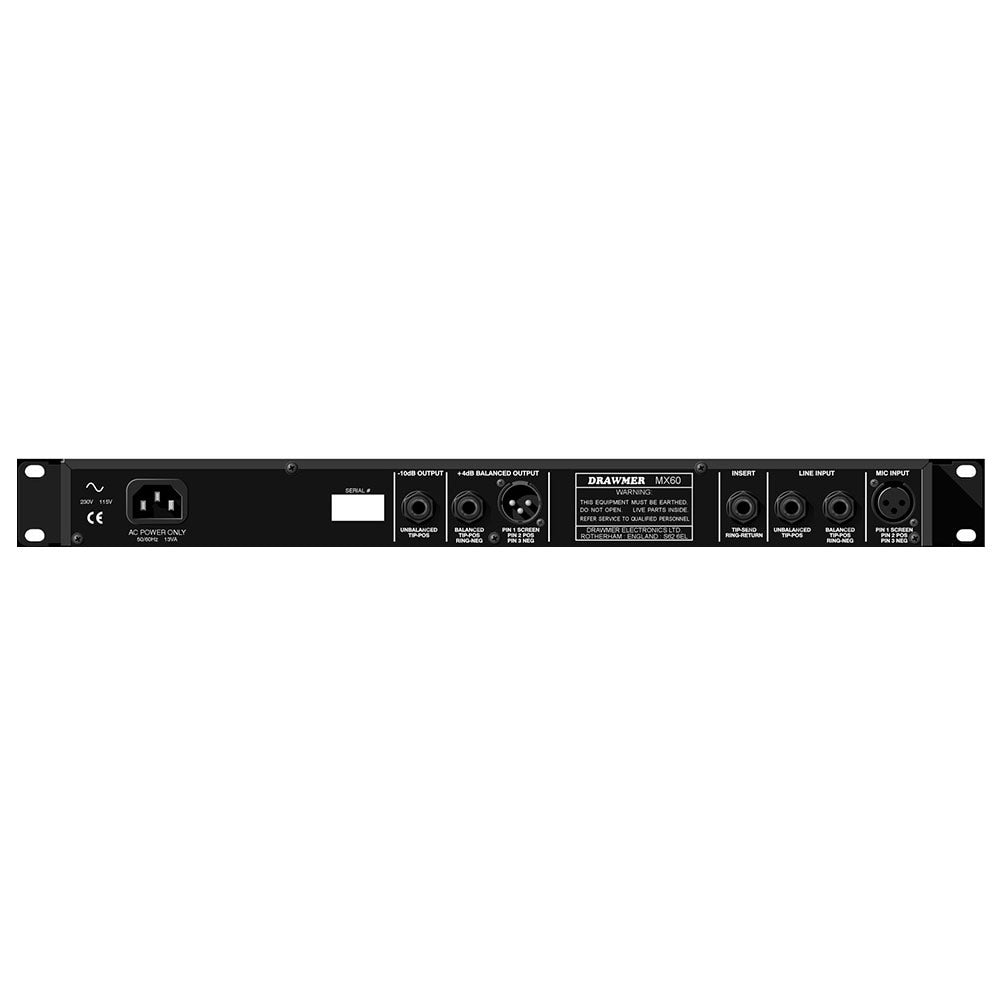 Drawmer MX60-Pro Front End One Mic/Instrument Channel Strip