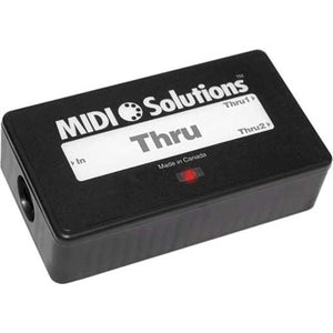 MIDI Solutions Thru 2-Output Active MIDI Thru Box