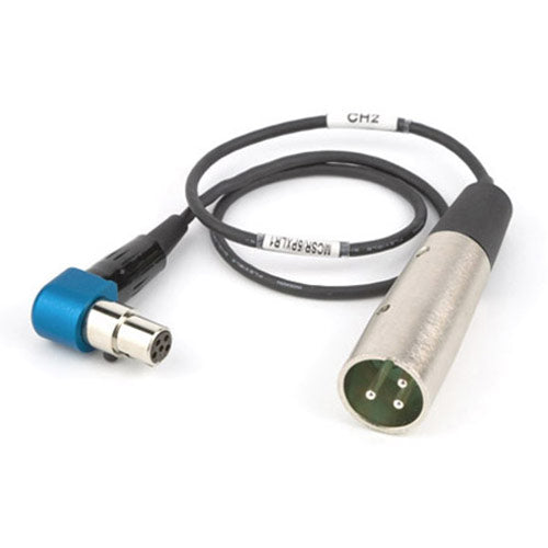 Lectrosonics MCSR/5PXLR1 - Right Angle TA5F to XLR Male Cable for SR Receiver
