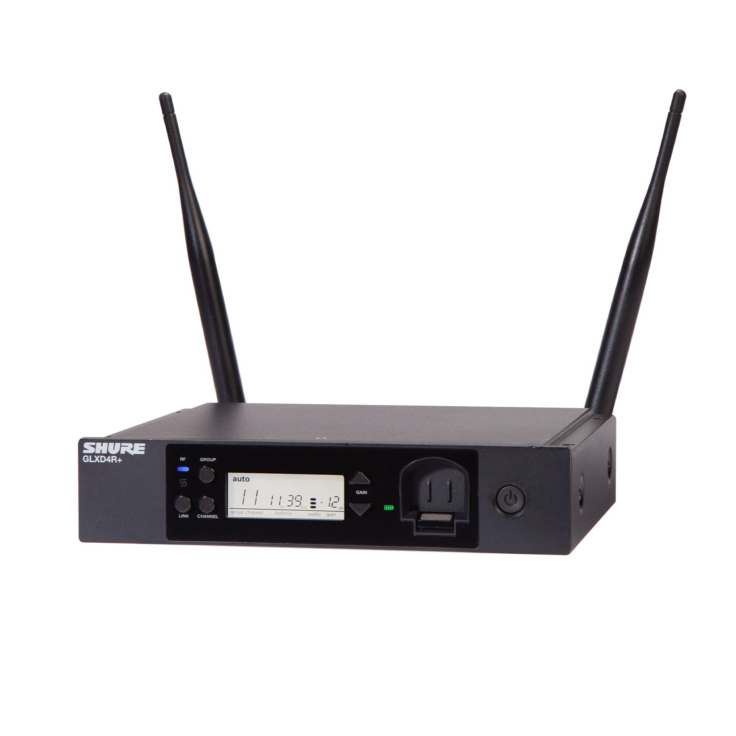 Shure GLXD4R+ - Digital Wireless Dual Band Half-Rack Receiver