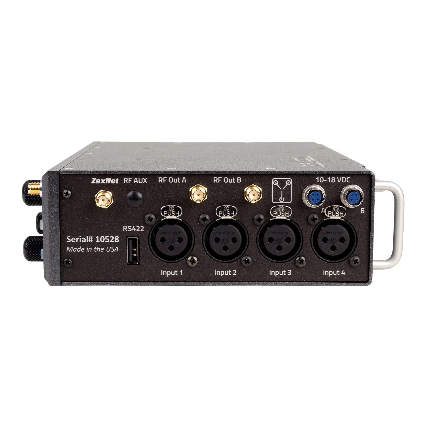 Zaxcom Nova 2 - Portable Recorder with Mixer / Wireless Receiver Slots / ZaxNet