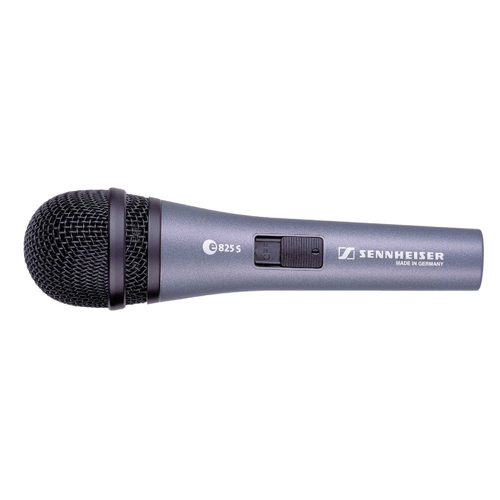 Sennheiser e 825 S Cardioid Dynamic Vocal Microphone with On/Off Switch