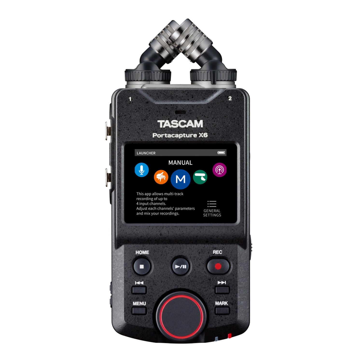 Tascam Portacapture X6 - High-Resolution Handheld Multitrack Recorder