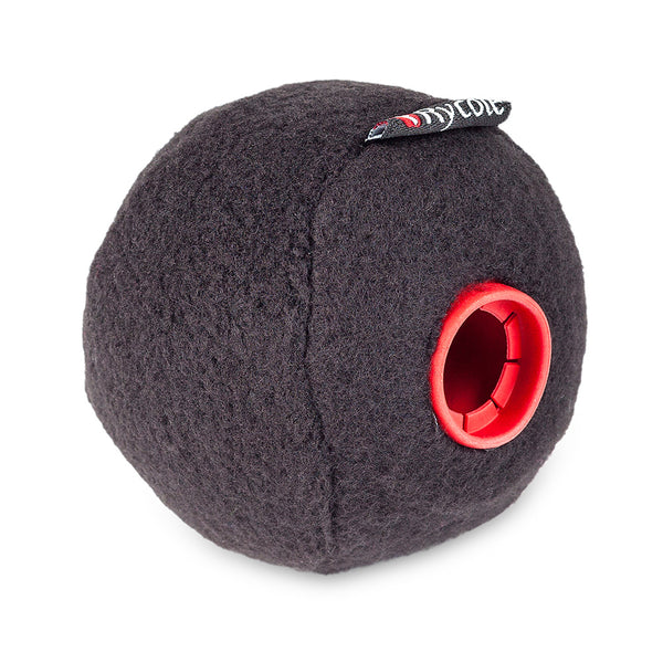 Rycote 74523 Baseball 19/20Mm Felt-Covered Boompole Microphone Windscreen