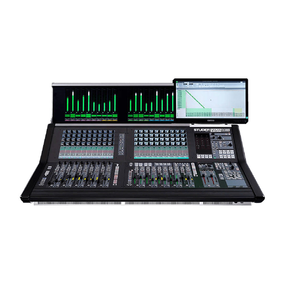 Studer Vista 1 Carbon - 22-Fader Broadcast / Live / Production Mixing System (with Meter Bridge)