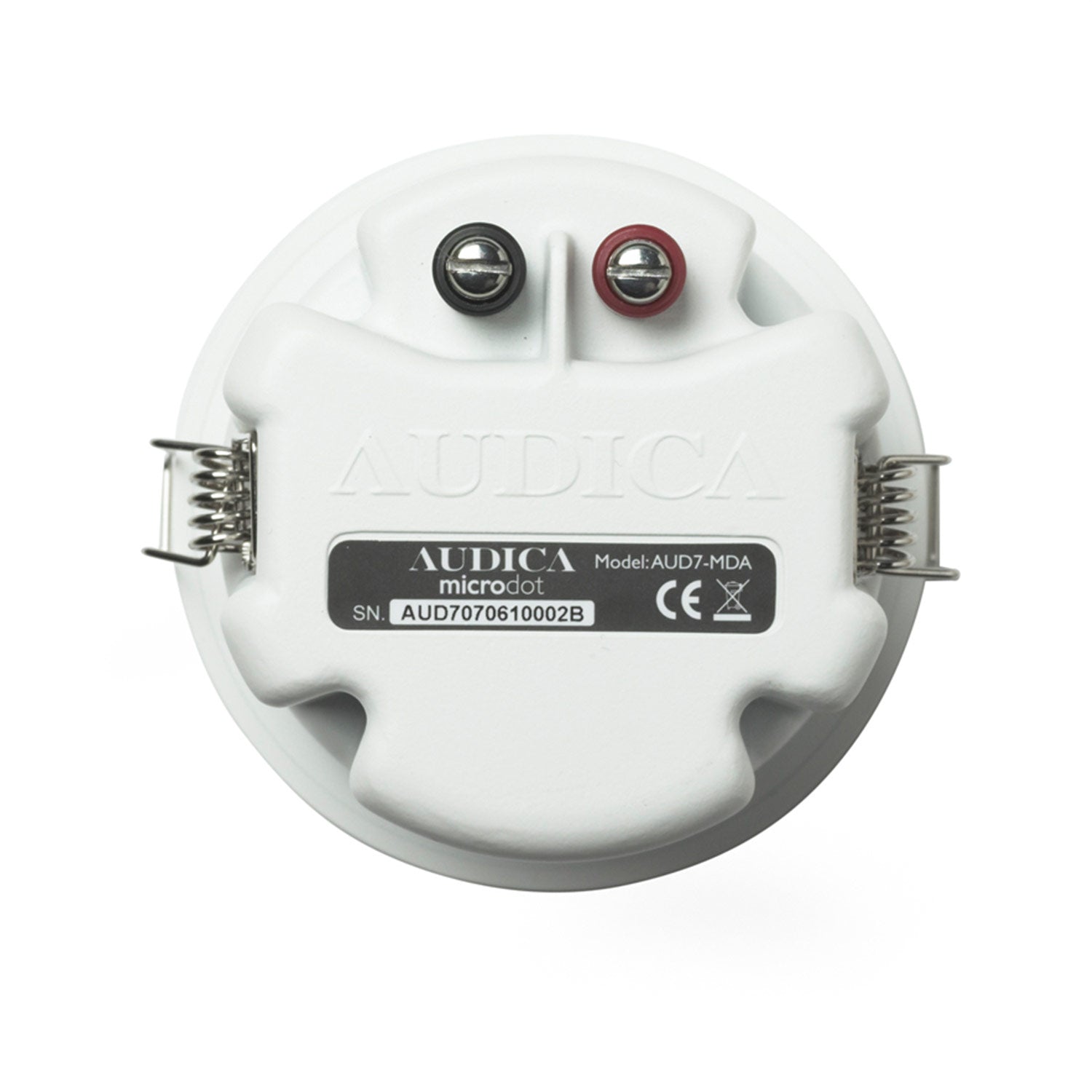 Audica AP1001 MICROdot Ceiling Speaker - White (Pair)