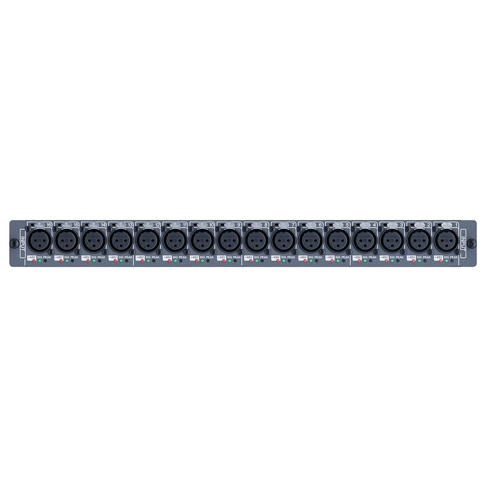 Yamaha RY16-ML-SILK - 16-Channel Analog Input Card for Rivage Stage Boxes