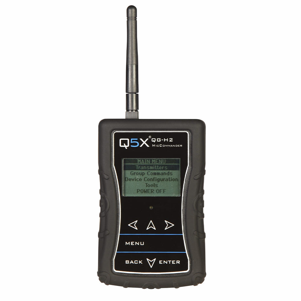 Q5x QG-H2 MicCommander - Handheld RCAS Programming Unit