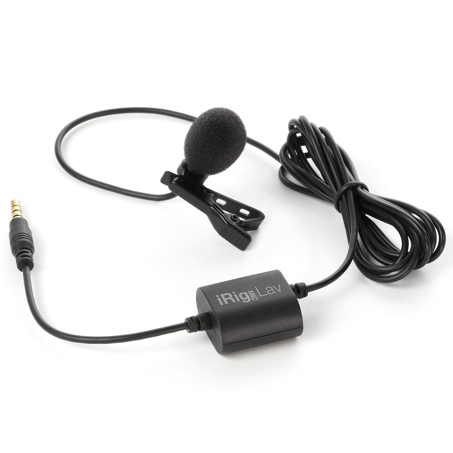 IK Multimedia iRig Mic Lav - Compact Lavalier Microphone for Smartphones or Tablets