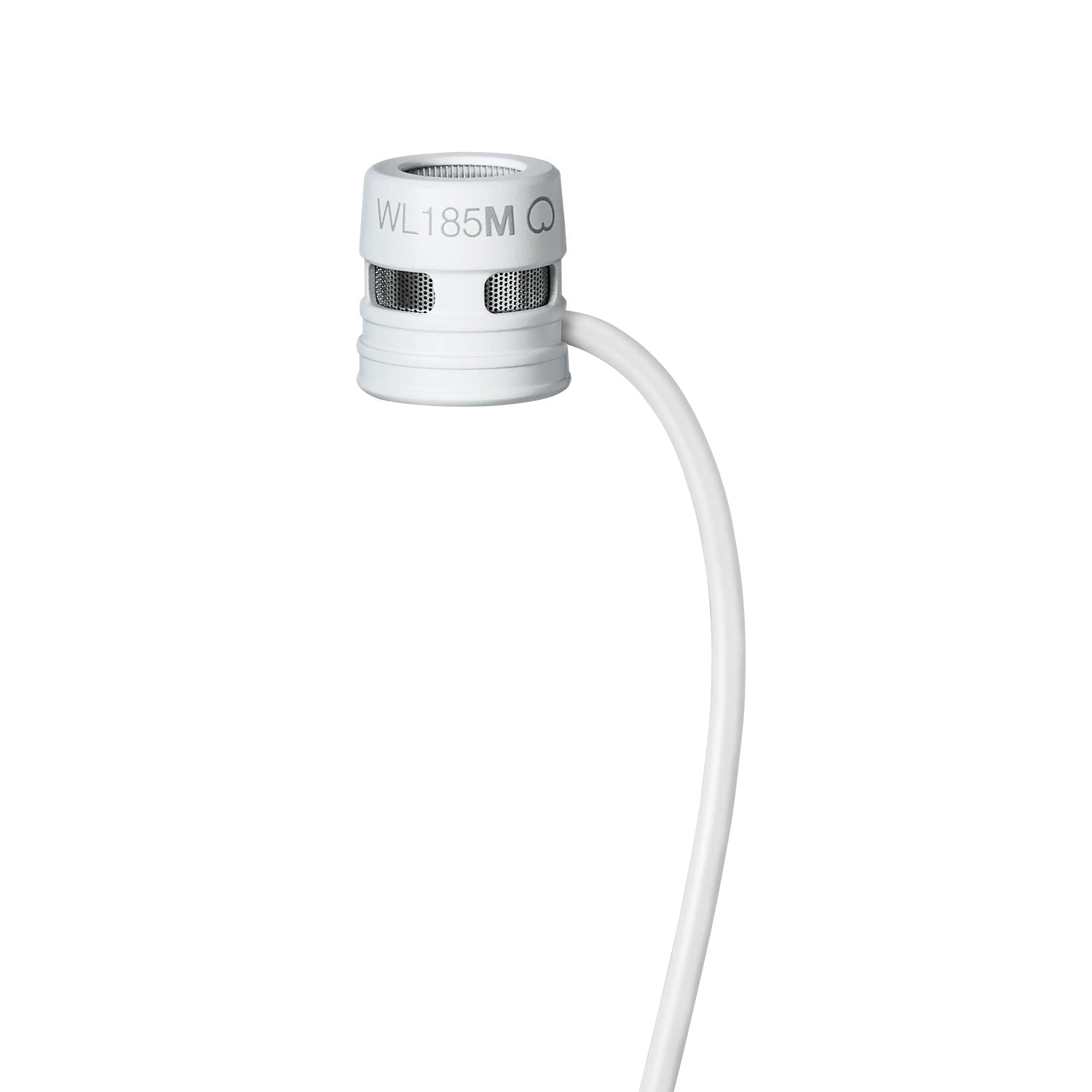 Shure WL185MW/C-TQG - Cardioid Lavalier Microphone (White / TA4F)