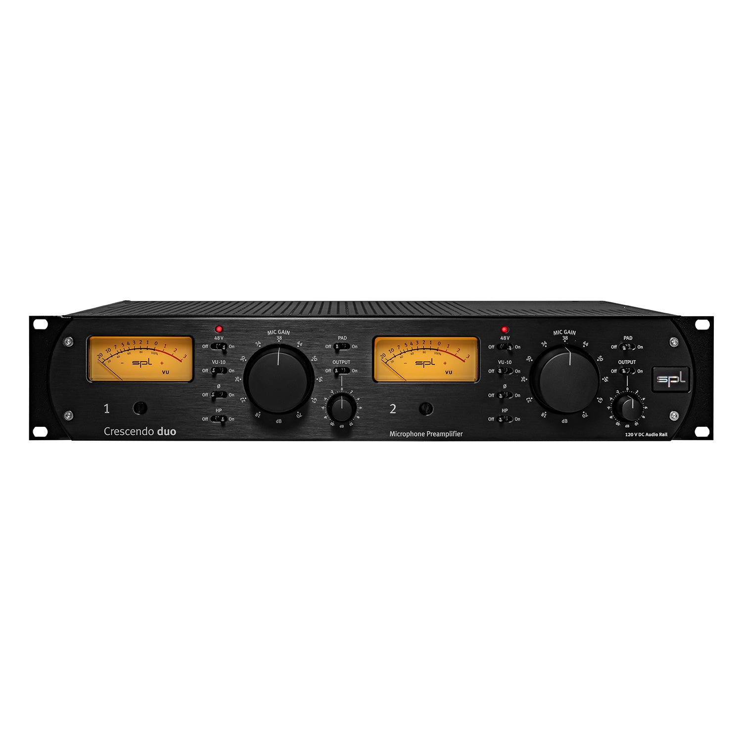 SPL Crescendo Duo V2 - Dual-Channel Microphone Preamplifier