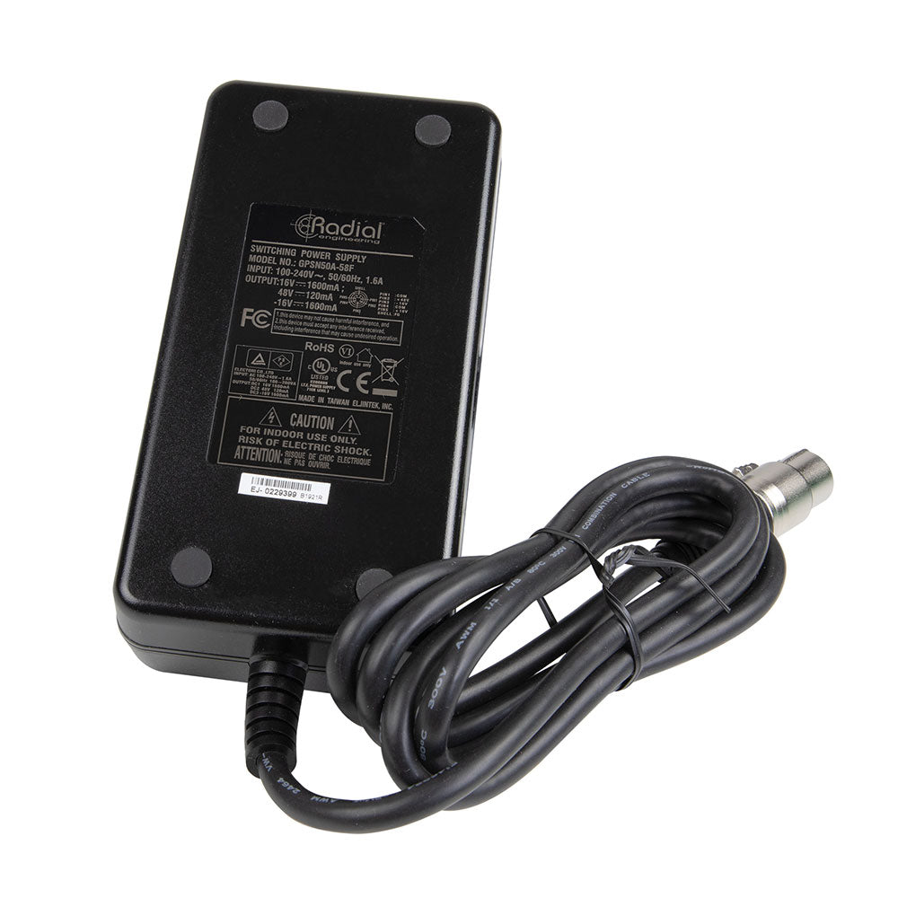 Radial Engineering R1600-PSU - 16-Volt Power Supply with 5-Pin XLR