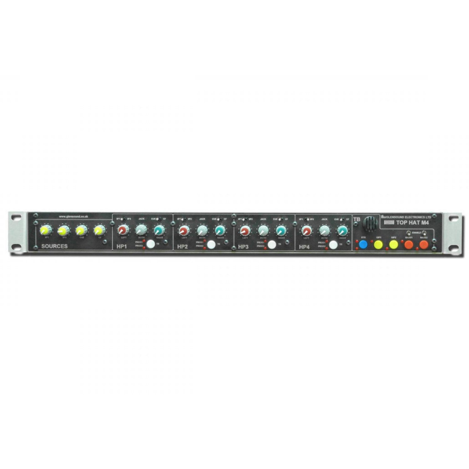 Glensound Top Hat M4 - Headphone Amp With Separate Talkback Boxes