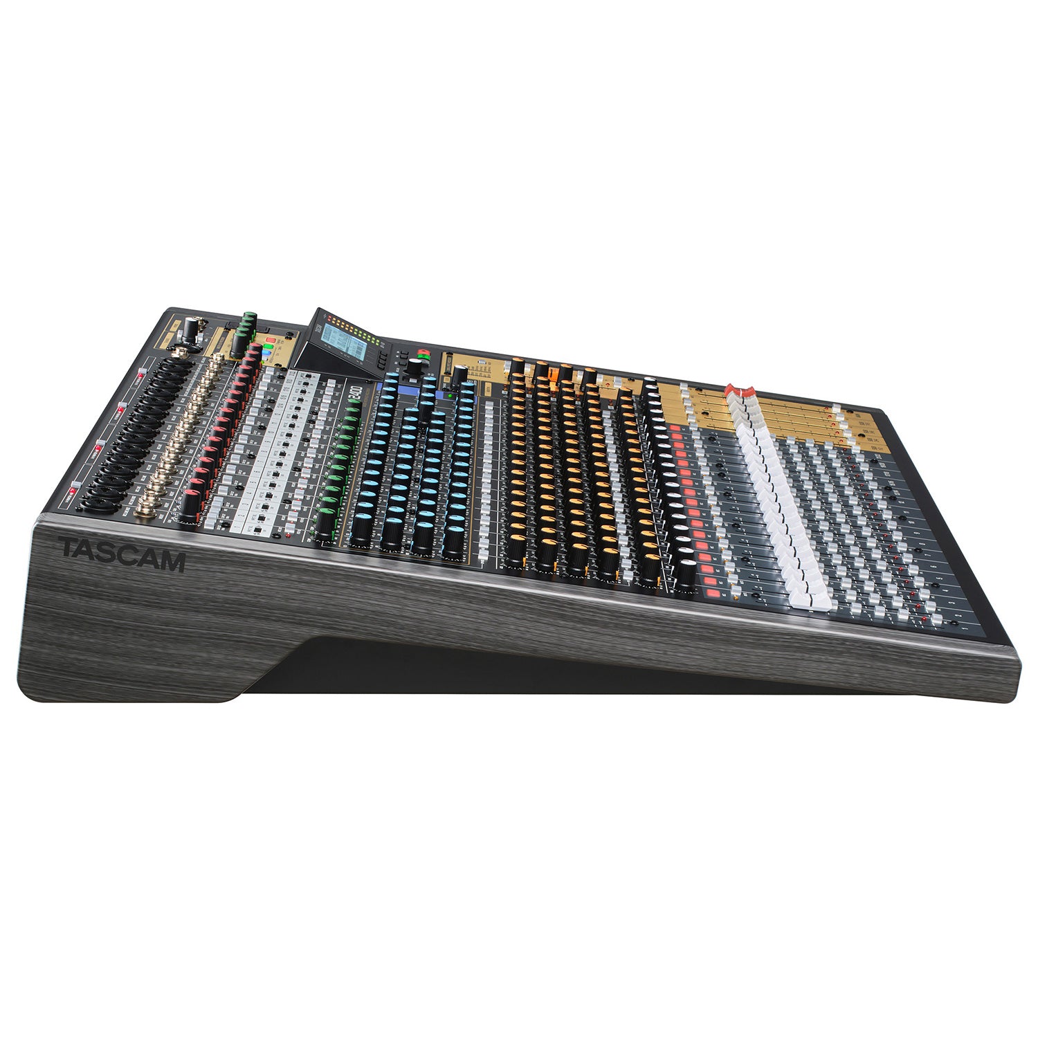 Tascam Model 2400 - 24-Track Flagship Analog Recording Console / Live Mixer with Audio Interface