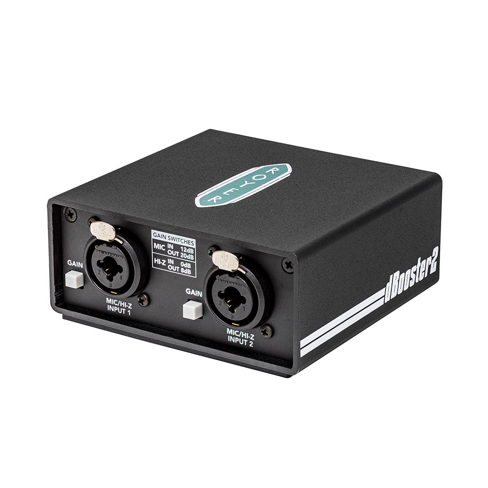 Royer dBooster2 - Dual-Channel Inline Signal Booster and DI