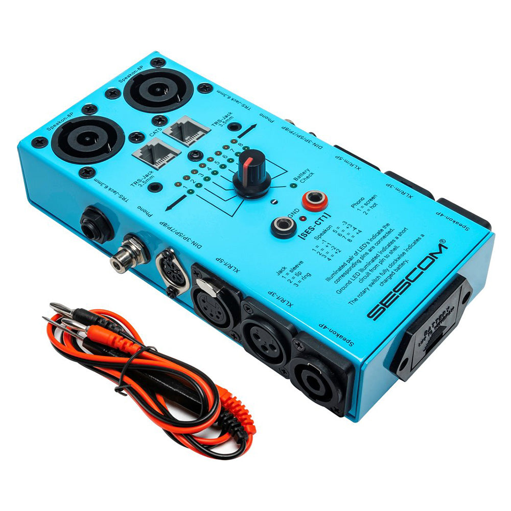 Sescom SES-CT1 - Professional Audio Cable Tester