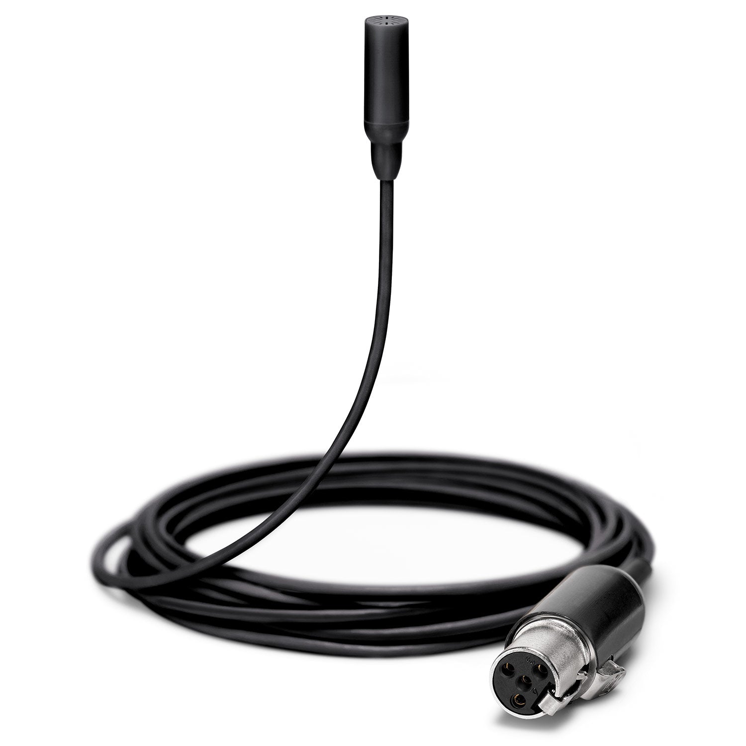 Shure TwinPlex TL48B/O-MTQG-A Subminiature Lavalier Microphone (Tailored, MTQG, Black)