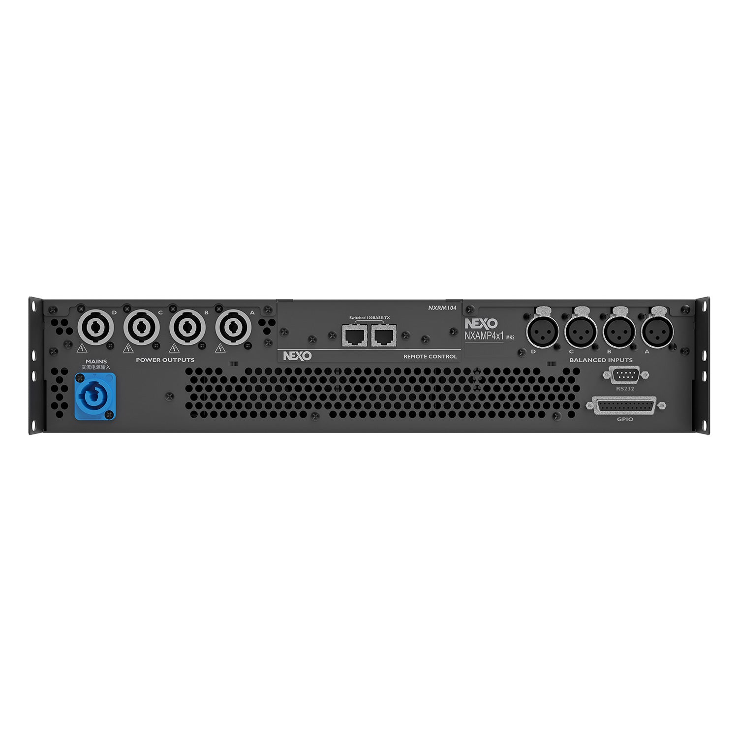 NEXO NXAMP4X1MK2 - 4-Channel 4x1300W Power Amplifier
